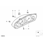 BMW Remanufactured Instrument Cluster Uncoded (Mph) - Genuine BMW 62118371581