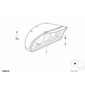 BMW Remanufactured Instrument Cluster Uncoded (Mph) - Genuine BMW 62119155819