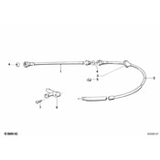 BMW Speedo Cable Upper Part - Genuine BMW 62121357768
