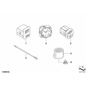 BMW Uncoded Clock-On Bord Computer - Genuine BMW 62138383661