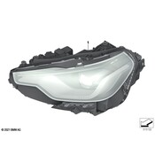 BMW Headlight Assembly - Genuine BMW 63115A03E44