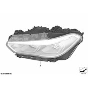 BMW Headlight Assembly - Genuine BMW 63115A55AB1