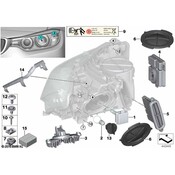 BMW Driver Module Headlights - Genuine BMW 63117316186