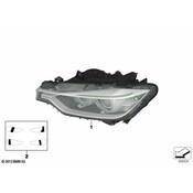BMW Headlight Assembly - Genuine BMW 63117338709