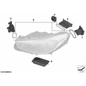 BMW Turn Signal Light Assembly - Genuine BMW 63117352476