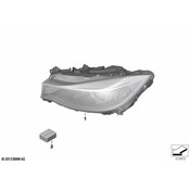 BMW Headlight - Genuine BMW 63117355552