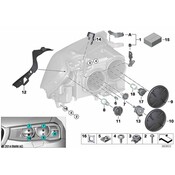 BMW Bulb Holder Daytime Driving Light - Genuine BMW 63117401129