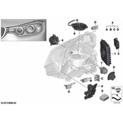 BMW Headlight Bulb Cap - Genuine BMW 63117419614