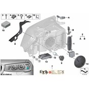 BMW Headlight Control Module - Genuine BMW 63117421578
