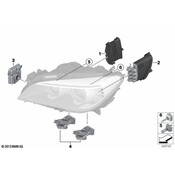 BMW Adaptive Headlight Control Module - Genuine BMW 63117440875
