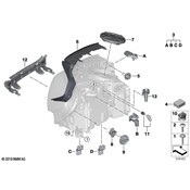 BMW Headlight Gasket - Genuine BMW 63117466104