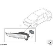 BMW Turn Signal Light Assembly - Genuine BMW 63117471838