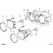 BMW Adjusting Screw - Genuine BMW 63121386366