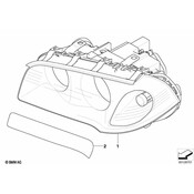 BMW Headlight - Genuine BMW 63123418397