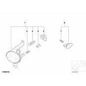 BMW Bulb Socket Turn Indicator - Genuine BMW 63126908407