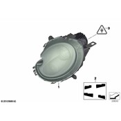 MINI Headlight - Genuine MINI 63127292057