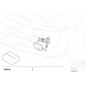 Mini Cooper Installing Set Fog Lamps (MÃ£Å“) - Genuine Mini 63130395387