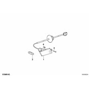 BMW Additional Turn Indicator Lamp Left - Genuine BMW 63131383035