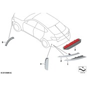 BMW Reflector Panel - Genuine BMW 63147317254