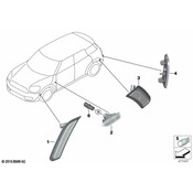 Mini Reflector Panel - Genuine Mini 63147378719
