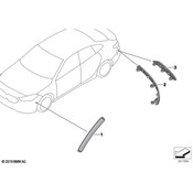 BMW Reflector Panel - Genuine BMW 63147466411