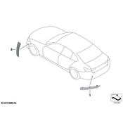 BMW Reflector Panel - Genuine BMW 63148074230