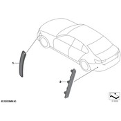 BMW Reflector Panel - Genuine BMW 63148077224