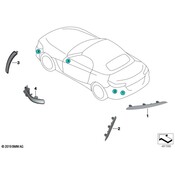 BMW Reflector Panel - Genuine BMW 63148089572