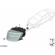 BMW Fog Light Led Right - Genuine BMW 63177311288