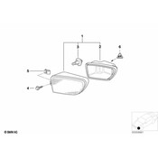 BMW Right Fog Lamp Cap (Magneti Marelli) - Genuine BMW 63178362420