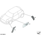 Mini Turn Signal Light Assembly - Genuine Mini 63179879008