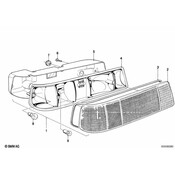 BMW Lens Left - Genuine BMW 63211357345