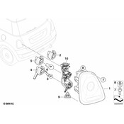 MINI Tail Lamp Socket - Genuine MINI 63212756178