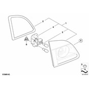BMW Bulb Socket Rear Right Light - Genuine BMW 63216935332