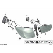BMW Rear Light In The Side Panel Left - Genuine BMW 63217429729