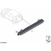 MINI Center High Mount Stop Light - Genuine MINI 63252758943