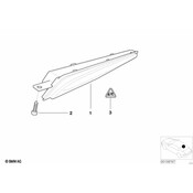 BMW Third Stoplamp White - Genuine BMW 63256917540