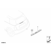 Mini Center High Mount Stop Light - Genuine Mini 63256961015
