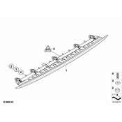 BMW Third Stoplamp - Genuine BMW 63257177096