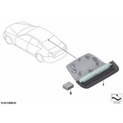 BMW Third Stoplamp (Anthrazit) - Genuine BMW 63257259877