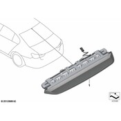 BMW Center High Mount Stop Light - Genuine BMW 63257342972