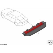 BMW Center High Mount Stop Light - Genuine BMW 63257420460