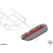 BMW Center High Mount Stop Light - Genuine BMW 63257477630