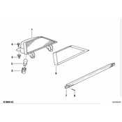 BMW Gasket Stoplamp - Genuine BMW 63258360221