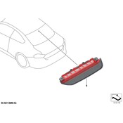 BMW Center High Mount Stop Light - Genuine BMW 63258494331