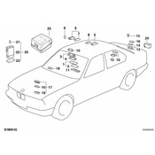 BMW Registration Plate Lamp - Genuine BMW 63268355048