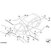BMW Courtesy Light - Genuine BMW 63316995243