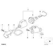 BMW Door Handle Illumination - Genuine BMW 63318380171