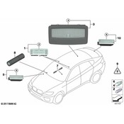 BMW Interior Light Rear (Savannabeige) - Genuine BMW 63319111006