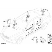 BMW Optical Conductor Door Handle Right - Genuine BMW 63319138422